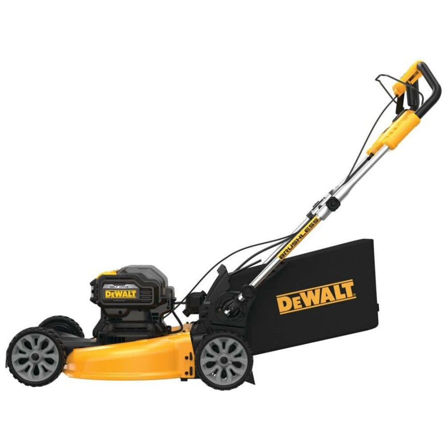 Power Tools DeWalt | Dewalt 2X20V Max* 21-1/2 In. Brushless Cordless Fwd Self-Propelled Lawn Mower Dcmwsp244U2