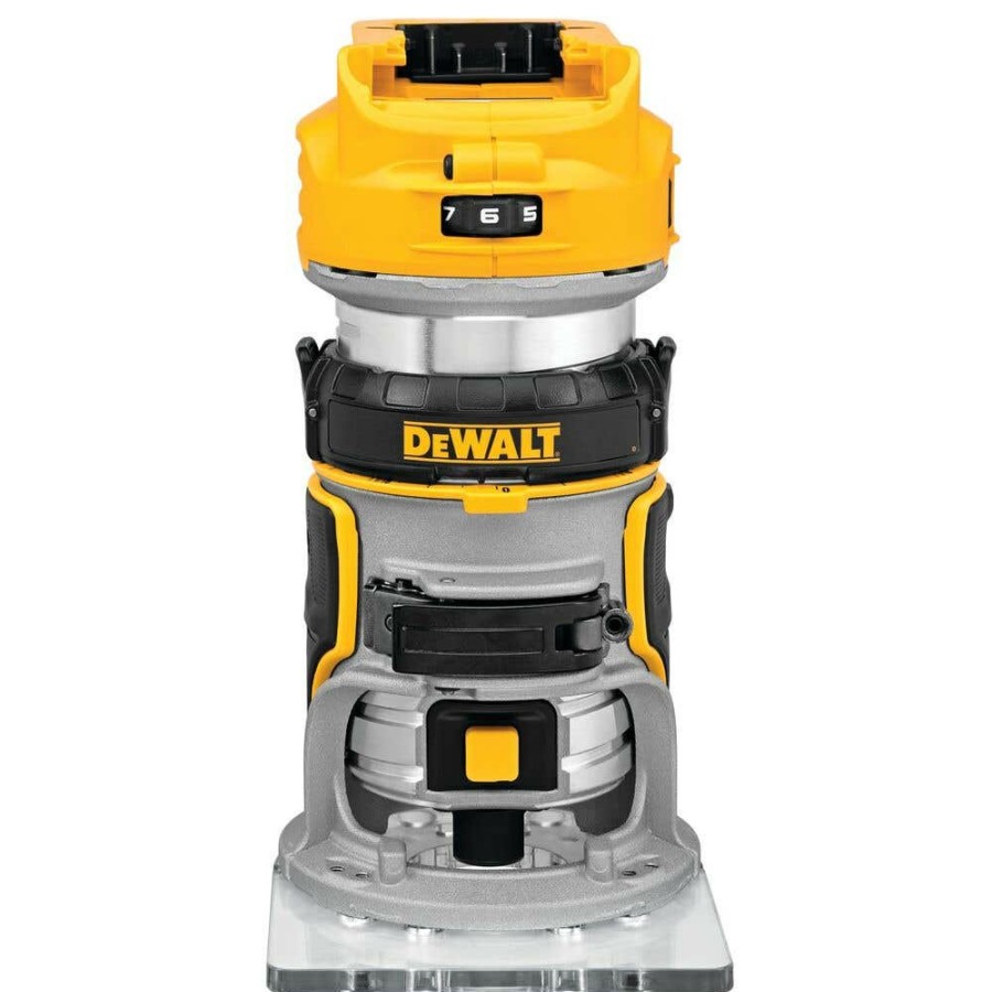 Power Tools DeWalt | Dewalt 20V Max* Xr Brushless Cordless Compact Router Dcw600B