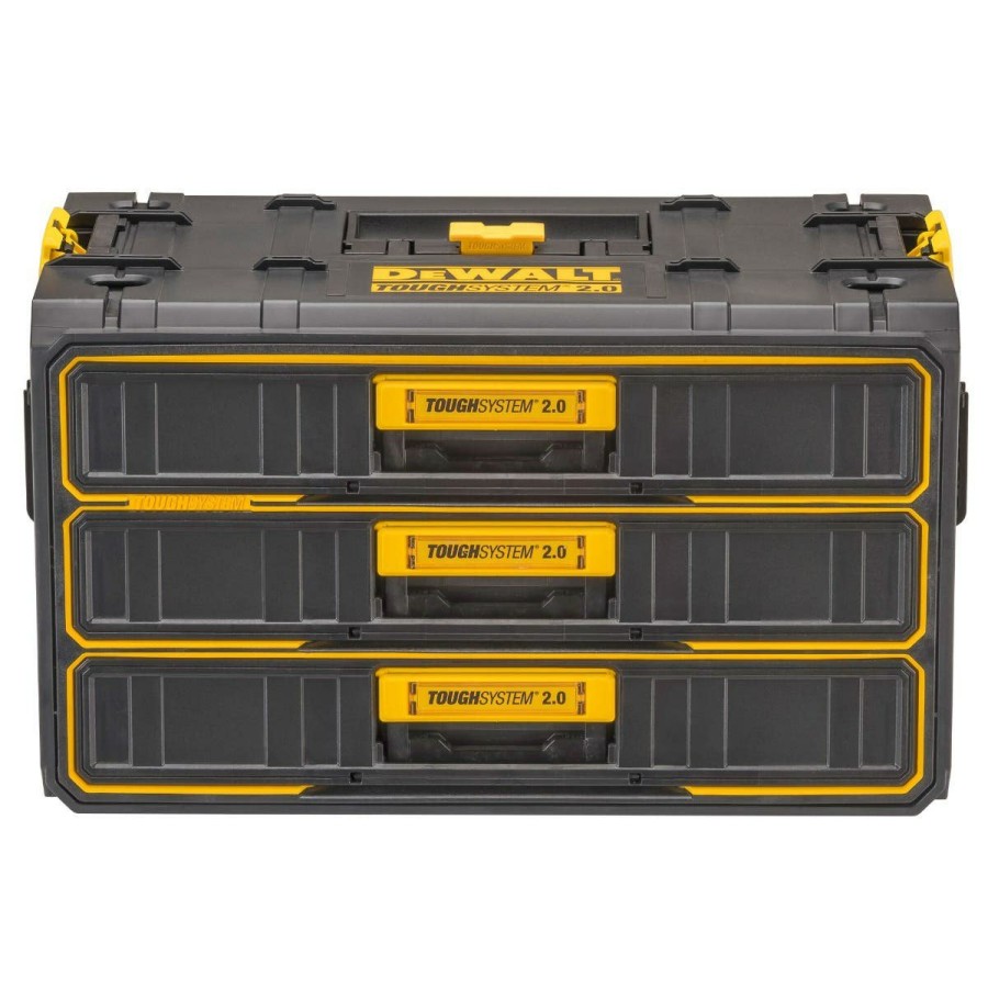 Hardware & Jobsite Supplies DeWalt | Dewalt Toughsystem 2.0 Three-Drawer Unit Dwst08330