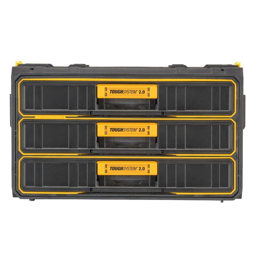 Hardware & Jobsite Supplies DeWalt | Dewalt Toughsystem 2.0 Three-Drawer Unit Dwst08330