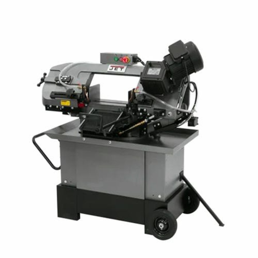 Power Tools JET Tools | Jet Hvbs-710G; 7 X 10-1/2" Horizontal/Vertical Mitering Geared Head Bandsaw 413452