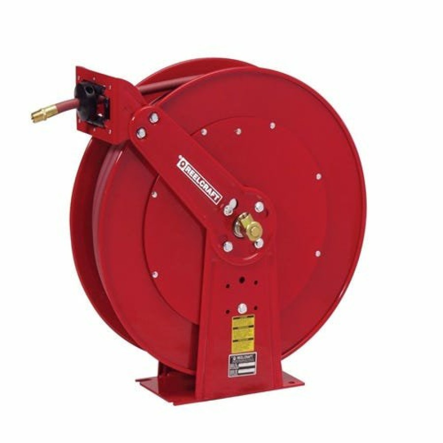 Hardware & Jobsite Supplies Reelcraft | Reelcraft 1/2" X 100' Heavy Duty Air/Water Hose Reel W/Hose 300Psi 82100 Olp