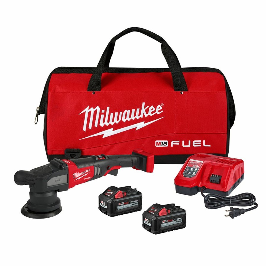 Power Tools Milwaukee Tools | Milwaukee M18 Fuel 5" Pad 15Mm Random Orbital Polisher Kit 2684-22Hd