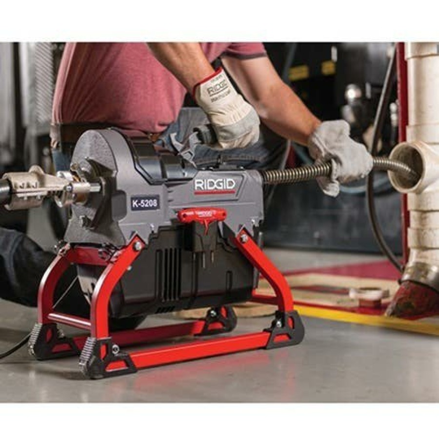 Power Tools RIDGID Tools | Ridgid K-5208 Sectional Drain Cleaner With Guide Hose *No Cable* 61688