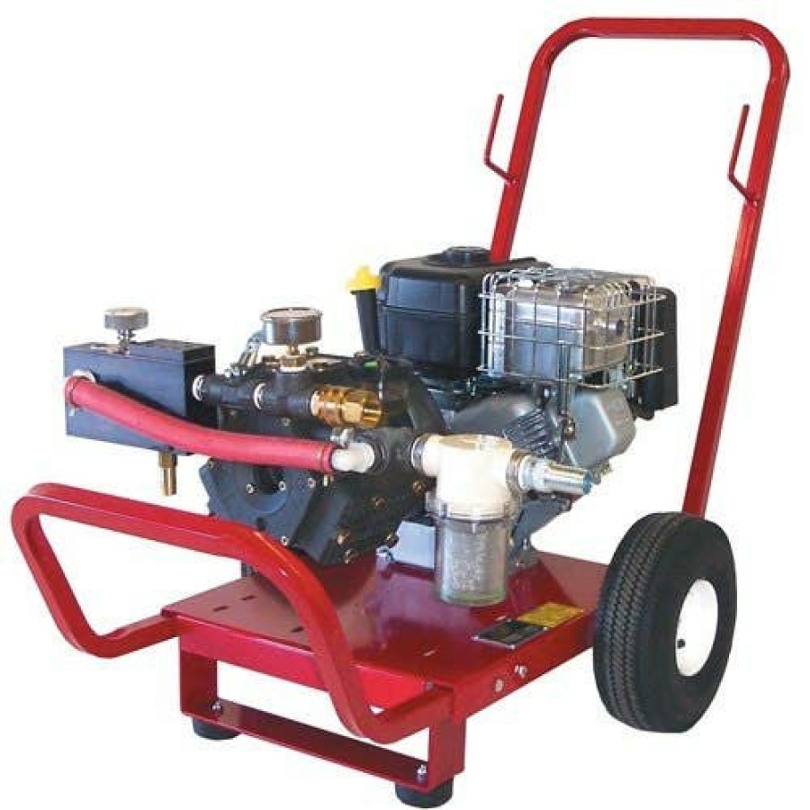 Power Tools Wheeler-Rex | Wheeler-Rex Gas Diaphragm Hydrostatic Test Pump W/ 5.5 Hp Honda 300 Psi 466000