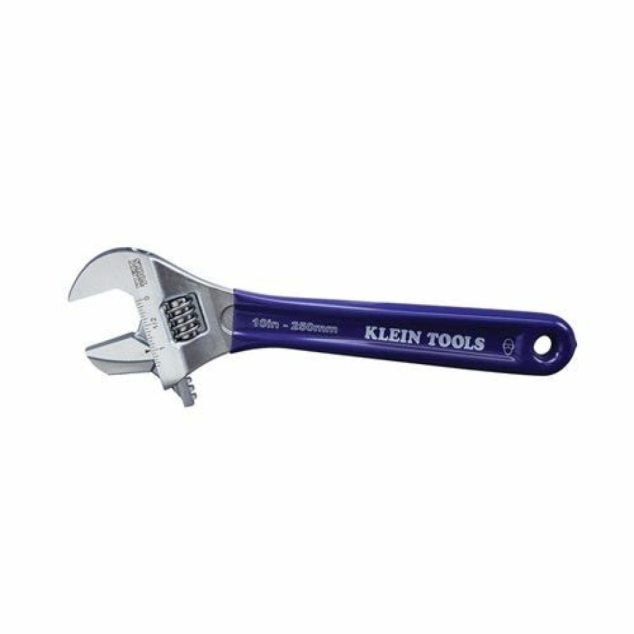 Hand Tools Klein Tools | Klein 10" Reversible Jaw/Adjustable Pipe Wrench D86930