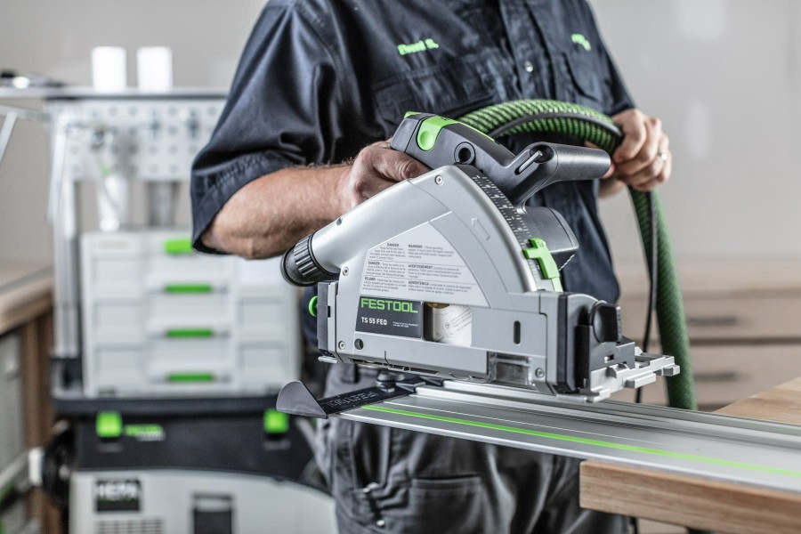 Power Tools Festool | Festool Plunge Cut Track Saw Ts 55 Feq-F-Plus 576708