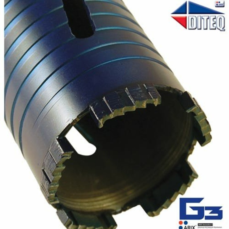 Accessories Diteq | Diteq C-34Ax Dry 2" Concrete Diamond Core Bit (Arbor 5/8"-11) D31523