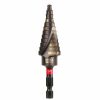 Accessories Milwaukee Tools | Milwaukee Shockwave Impact Duty Step Bit #4 3/16 - 7/8 In. 48-89-9244