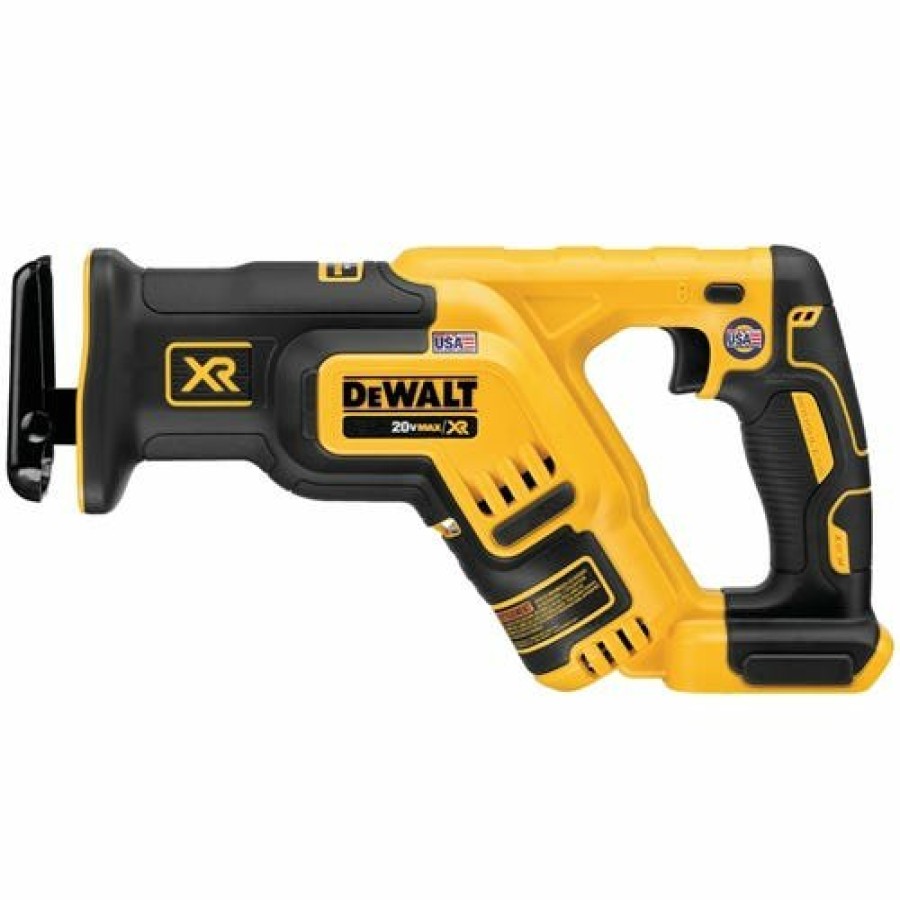 Power Tools DeWalt | Dewalt 20V Max Xr Brushless Compact Reciprocating Saw (Bare Tool) Dcs367B