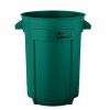 Hardware & Jobsite Supplies Suncast Commercial | Suncast 55 Gallon Utility Trash Can (Green) Bmtcu55G