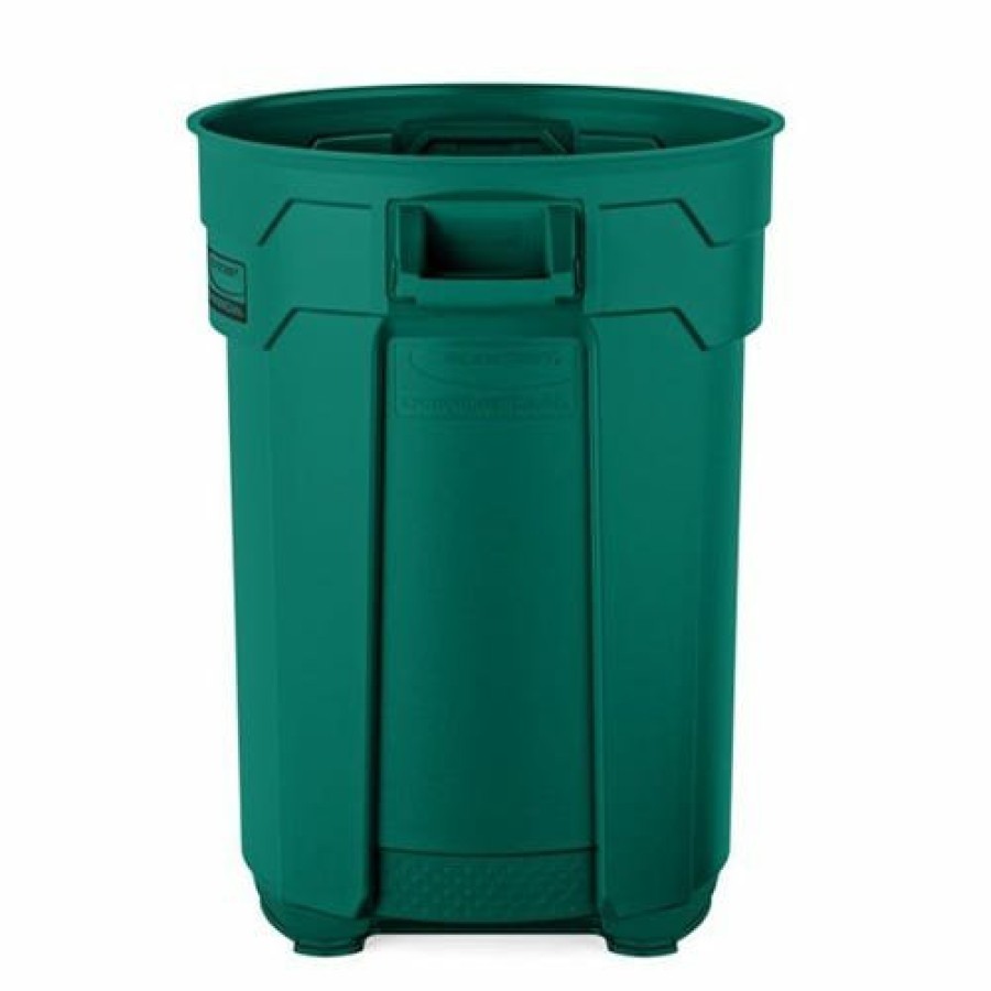 Hardware & Jobsite Supplies Suncast Commercial | Suncast 55 Gallon Utility Trash Can (Green) Bmtcu55G