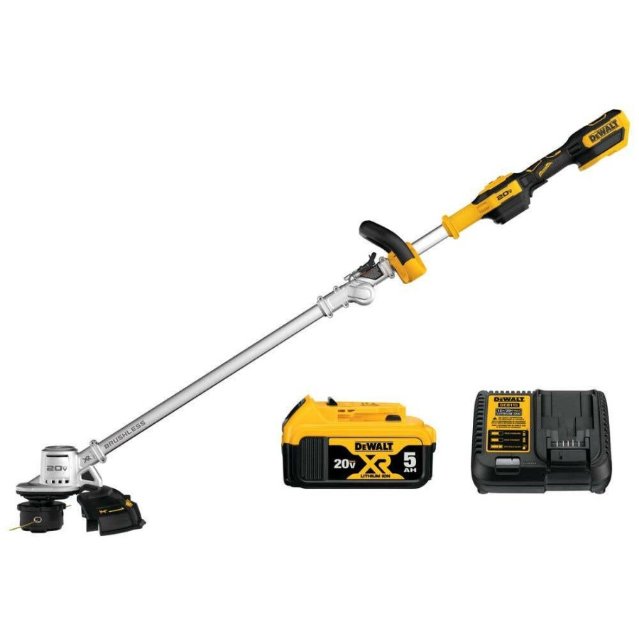 Power Tools DeWalt | Dewalt 20V Max* 14 In. Folding String Trimmer Dcst922P1