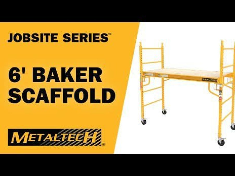 Hardware & Jobsite Supplies Anchor Brand | Metaltech Jobsite Series 6' Baker Scaffold I-Cisc