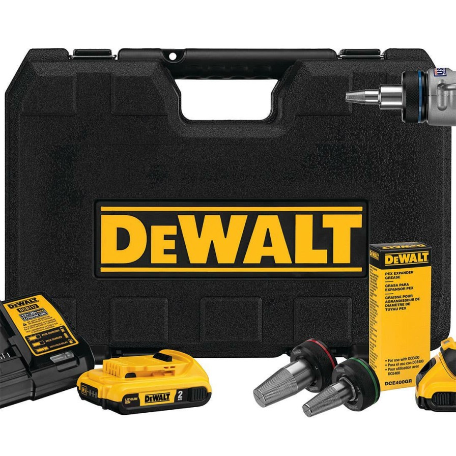 Power Tools DeWalt | Dewalt 20V Max 1" Cordless Pex Expander Kit Dce400D2