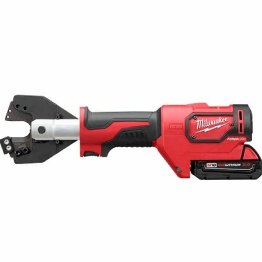 Power Tools Milwaukee Tools | Milwaukee M18 Cable Cutter Force Logic 6 Ton 477 Acsr Jaws Kit 2672-21S