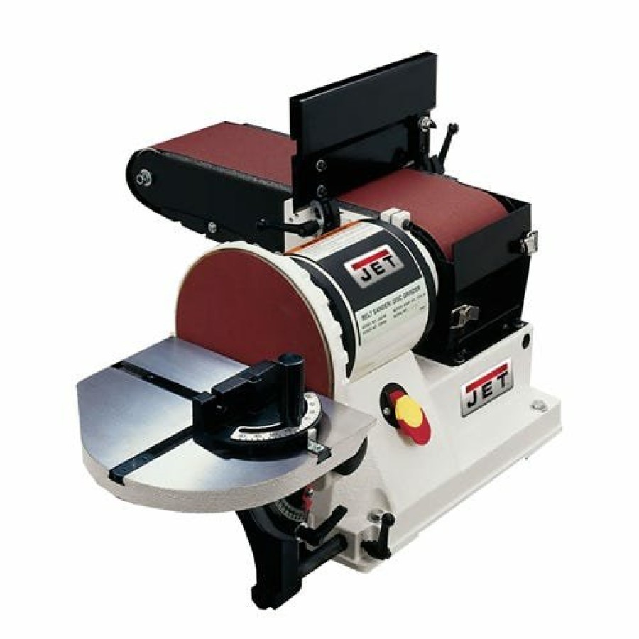 Power Tools JET Tools | Jet Jsg-96, Benchtop 6" X 48" Belt / 9" Disc Sander, 3/4Hp 1Ph, 115V 708595