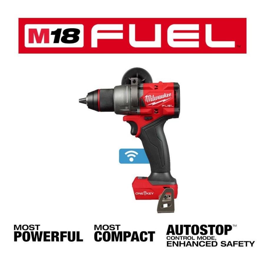 Power Tools Milwaukee Tools | Milwaukee M18 Fuel 1/2" Drill/Driver W/ One-Key 2905-20