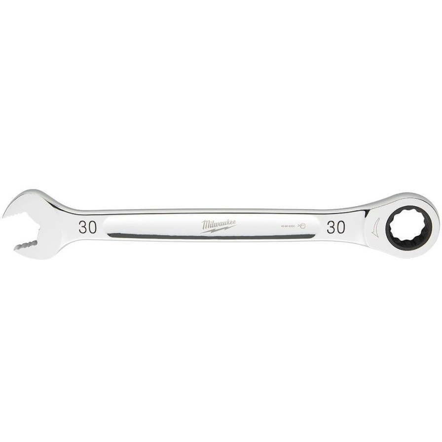 Hand Tools Milwaukee Tools | Milwaukee 30Mm Metric Ratcheting Combination Wrench 45-96-9330