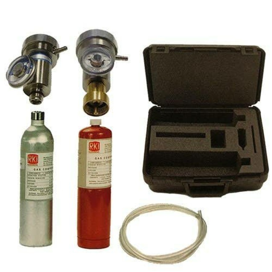 Safety & Work Wear RKI Instruments Inc | Rki Instruments Calibration Kit For Gx-6000 34Al Cyl Ch4/O2/H2S/Co 81-6Axx-Dlv