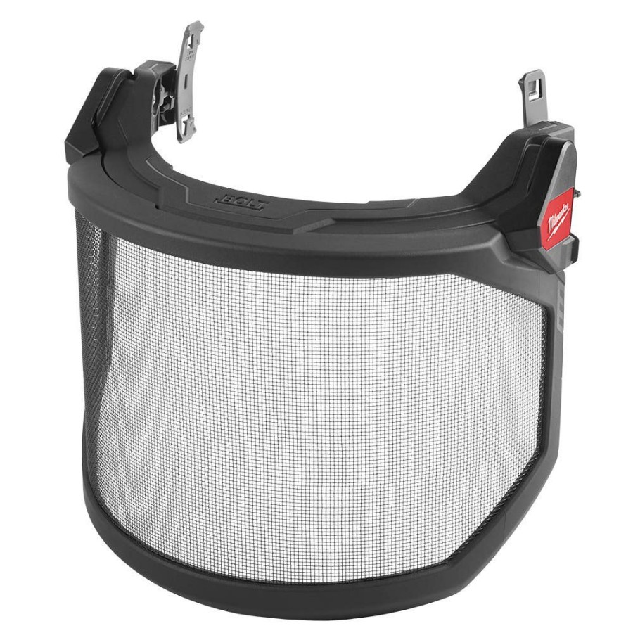 Safety & Work Wear Milwaukee Tools | Milwaukee Bolt Full Face Shield - Metal Mesh 48-73-1430