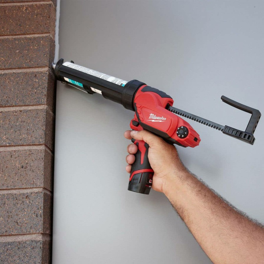 Power Tools Milwaukee Tools | Milwaukee M12 10Oz. Caulk & Adhesive Gun (Tool Only) 2441-20