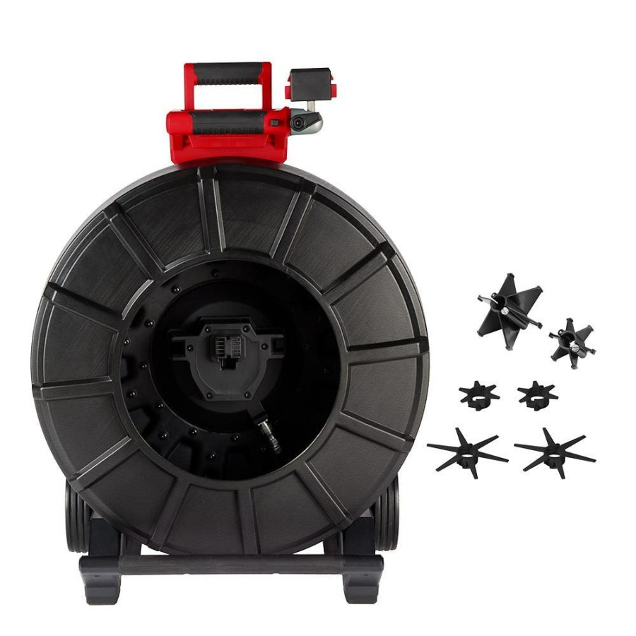 Power Tools Milwaukee Tools | Milwaukee M18 325' Stiff Pipeline Inspection Reel 2976-20