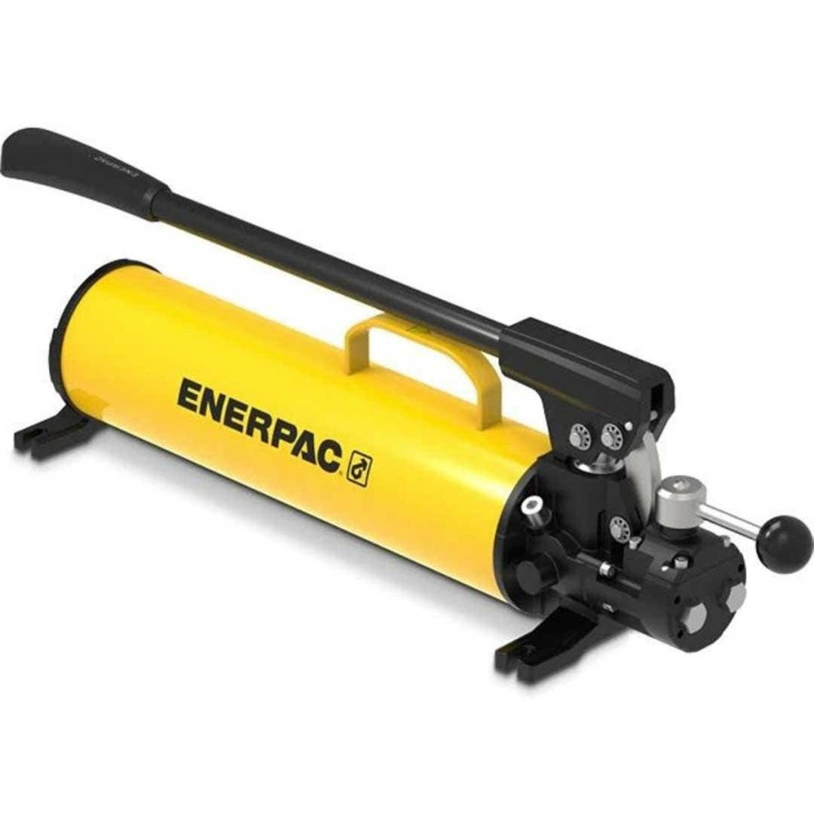 Power Tools Enerpac | Enerpac 134 In3 Usable Oil Ultima Steel Hydraulic Two Speed Hand Pump P84