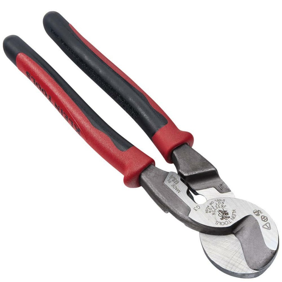 Hand Tools Klein Tools | Klein Journeyman High Leverage Cable Cutter With Stripping J63225N