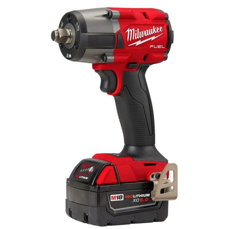 Power Tools Milwaukee Tools | Milwaukee M18 Fuel 1/2 Mid-Torque Impact Wrench W/ Friction Ring Kit 2962-22R