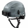 Safety & Work Wear Milwaukee Tools | Milwaukee Gray Helmet With Bolt - Class E 48-73-1335