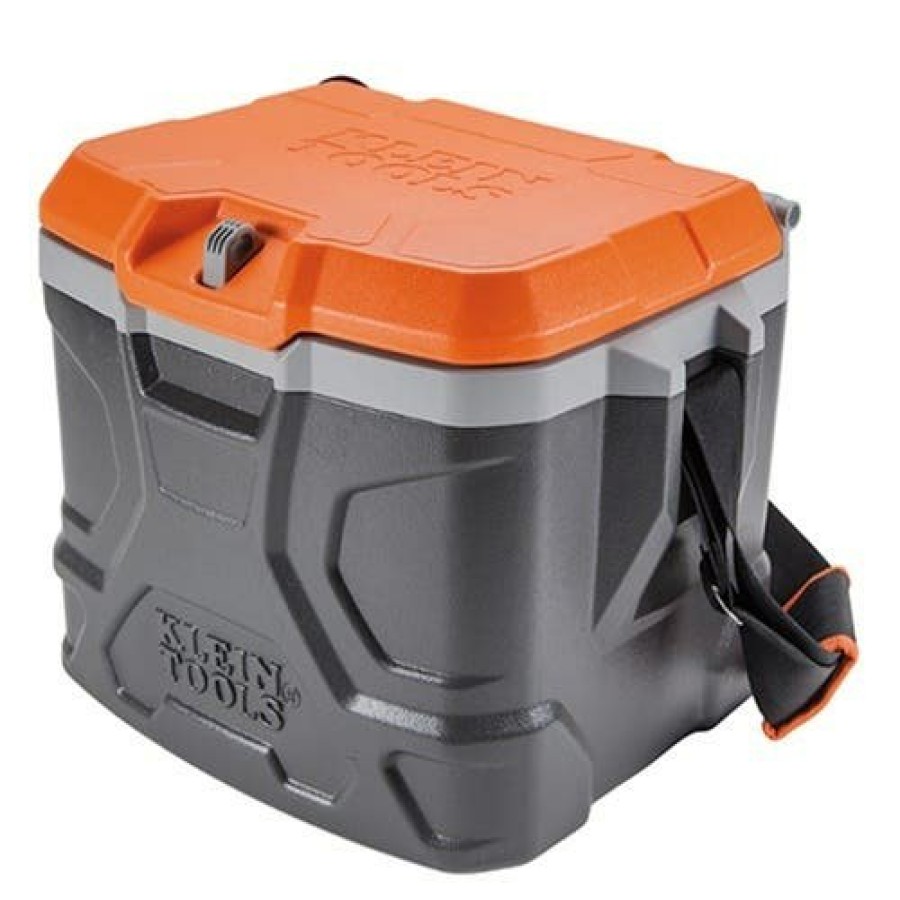 Hardware & Jobsite Supplies Klein Tools | Klein Tradesman Pro Tough Box 17-Quart Hard Shell Cooler 55600