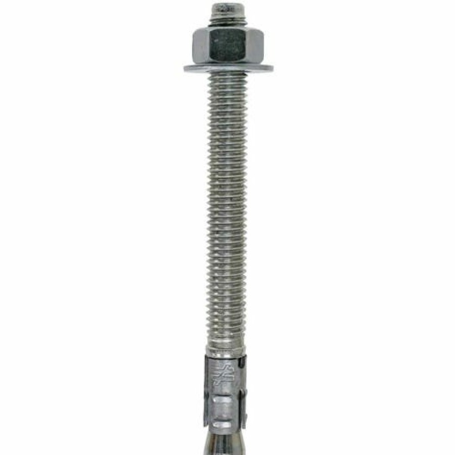 Hardware & Jobsite Supplies Simpson Strong-Tie | Simpson Strong-Tie Strong-Bolt 2 Wedge Anchors 5/8 X 7" (Box Of 20) Stb2-627006Ss