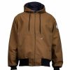 Safety & Work Wear NSA | Union Line Men'S Fr Ultrasoft Duck Hooded Jacket