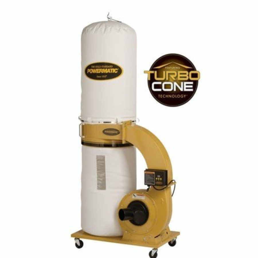 Power Tools Powermatic | Powermatic Pm1300 Dust Collector W/ Bag Filter Kit 1791078K