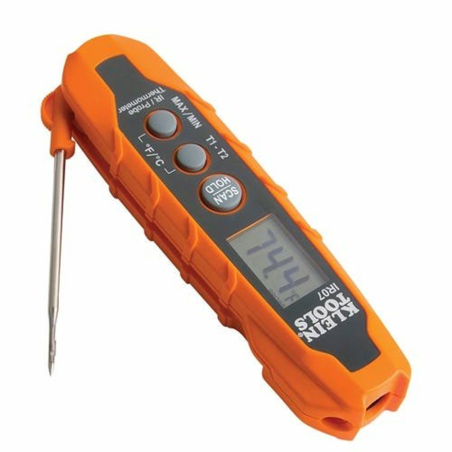 Power Tools Klein Tools | Klein Dual Ir/Probe Thermometer Ir07