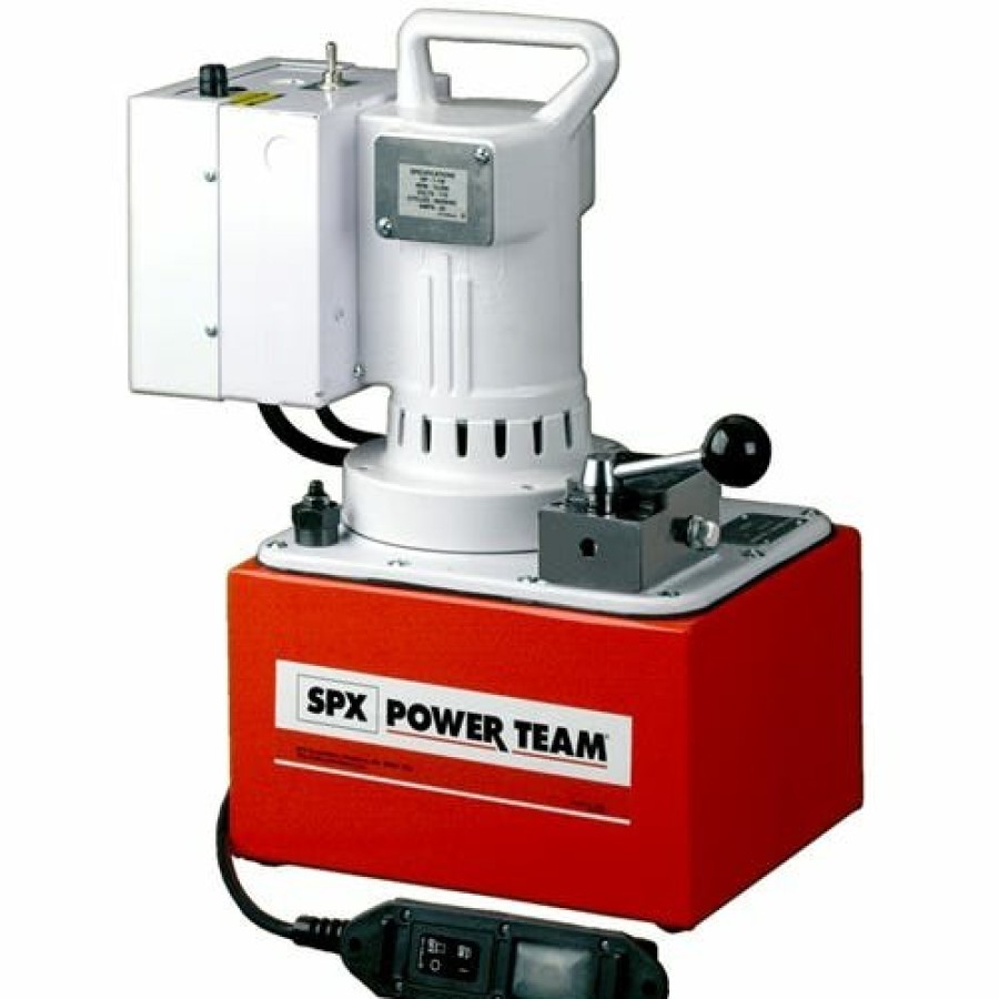 Power Tools Power Team SPX | Power Team Electric Hydraulic Pump - Single Acting Pe552