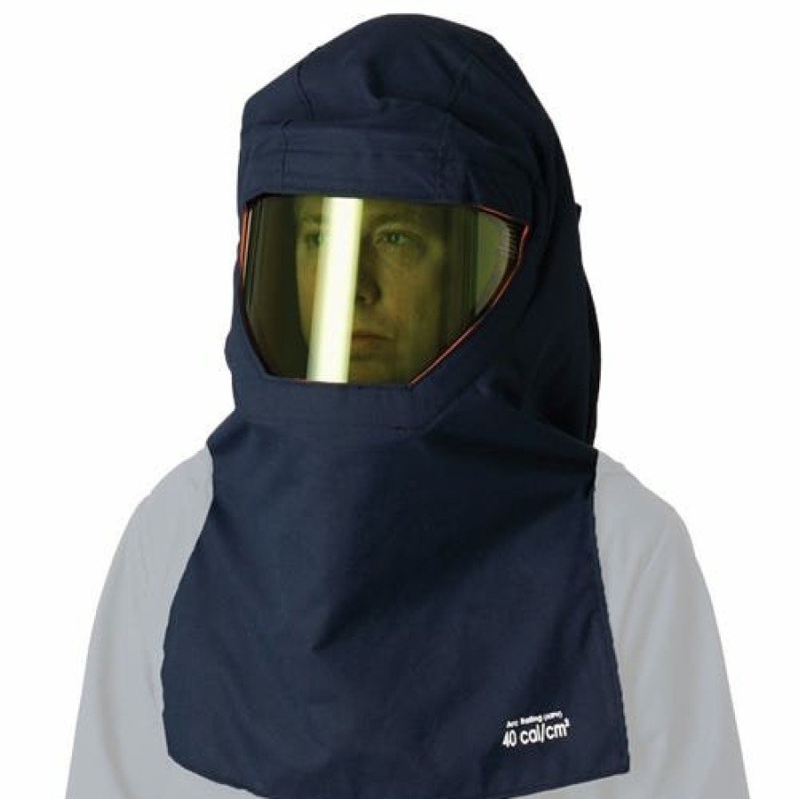 Safety & Work Wear PIP Safety / West Chester | Pip Ar/Fr Multi-Layer Navy Blue Ultralight Ventilated Hood - 40 Cal/Cm2 9150-5236V