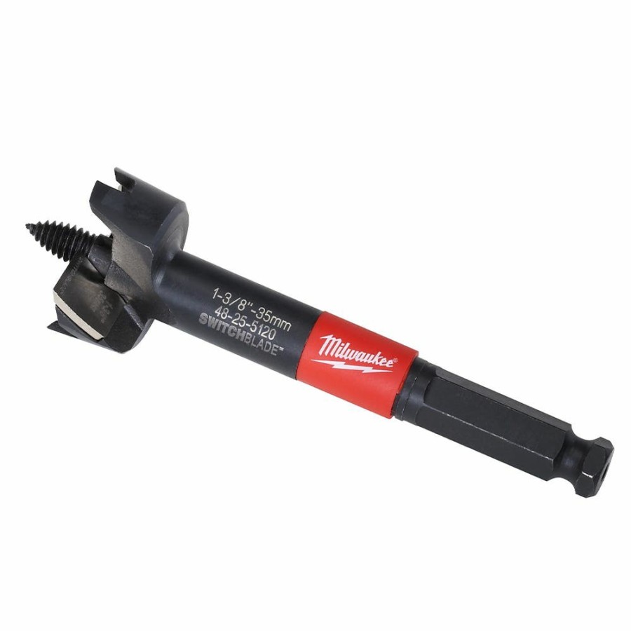 Accessories Milwaukee Tools | Milwaukee 1-3/8 In. Switchblade Selfeed Bit 48-25-5120