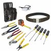 Hand Tools Klein Tools | Klein 14 Piece Electricians Tool Kit 80014