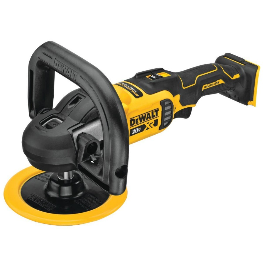 Power Tools DeWalt | Dewalt 20V Max 7" Cordless Variable-Speed Rotary Polisher (Bare Unit) Dcm849B