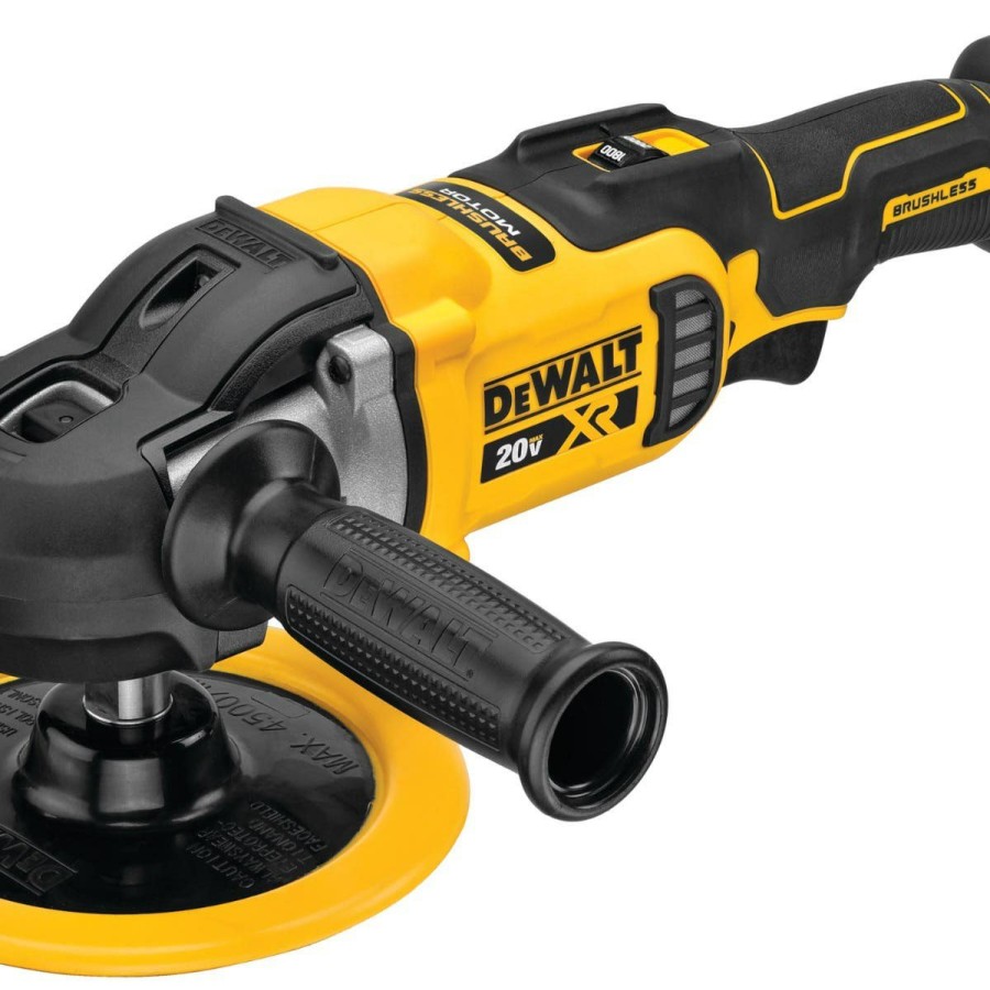 Power Tools DeWalt | Dewalt 20V Max 7" Cordless Variable-Speed Rotary Polisher (Bare Unit) Dcm849B