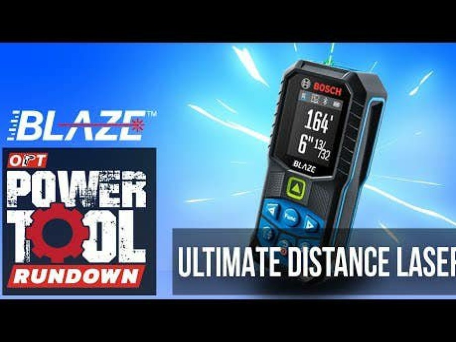 Power Tools Bosch Power Tools | Bosch Blaze Connected 165' Green Beam Laser Distance Measurer Glm165-27Cgl