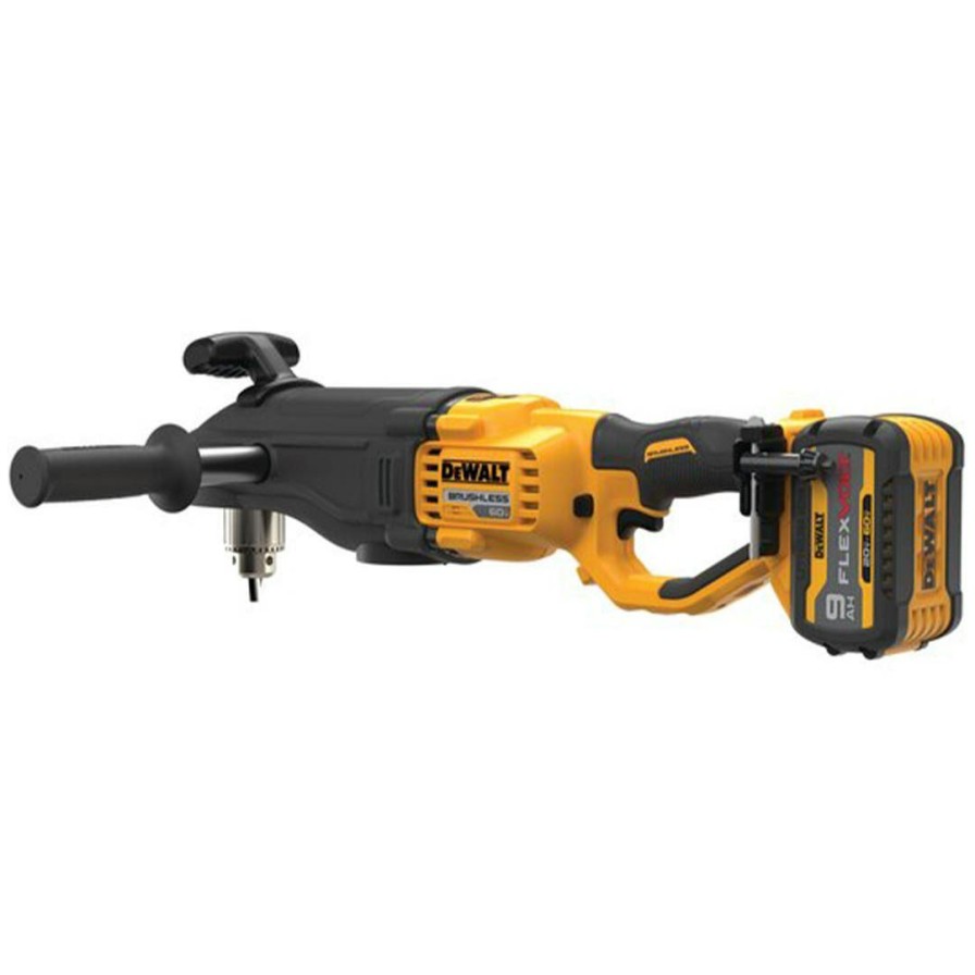 Power Tools DeWalt | Dewalt 60V Max In-Line Stud & Joist Drill Kit W/ E-Clutch System Dcd470X1