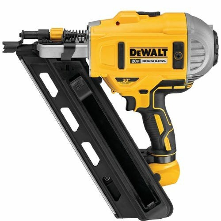 Power Tools DeWalt | Dewalt 20V Max Cordless 30 Deg. Paper Collated Framing Nailer (Bare Tool) Dcn692B