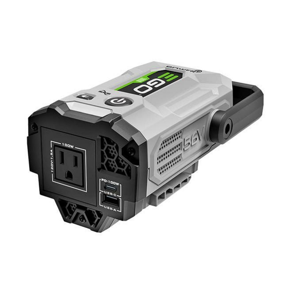 Power Tools EGO Power Equipment | Ego 56V Power+ Nexus Escape 180W Inverter Pad1800