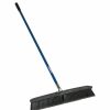 Hand Tools Seymour Outdoor Tools | Seymour S400 Series Push Broom For Smooth Surfaces W/ 60" Blue Fiberglass Handle 82014