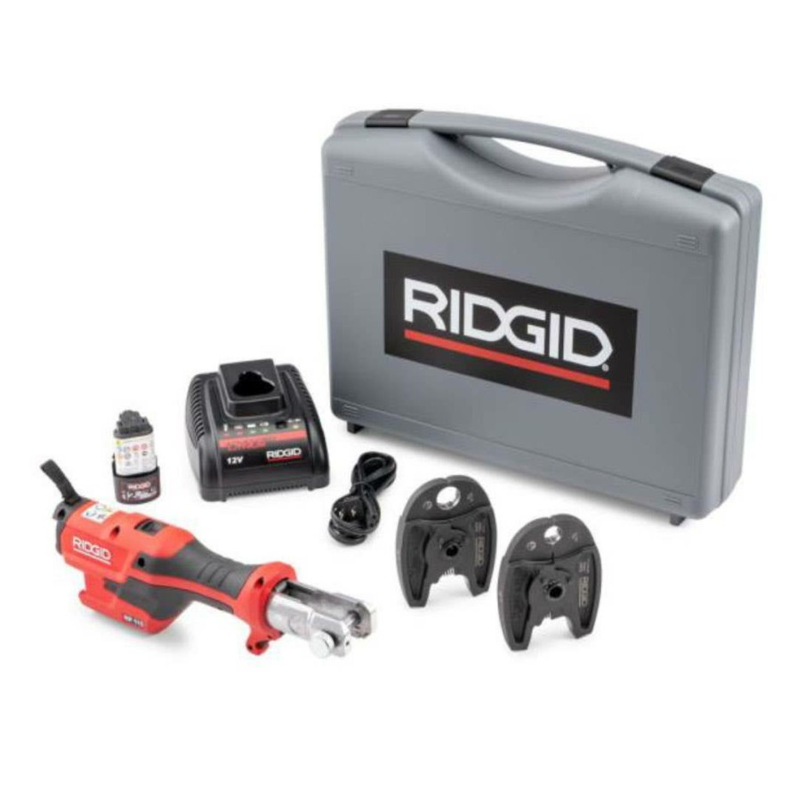 Power Tools RIDGID Tools | Ridgid Rp 115 Kit W/ Pureflow Jaws (1/2" - 3/4") 72543