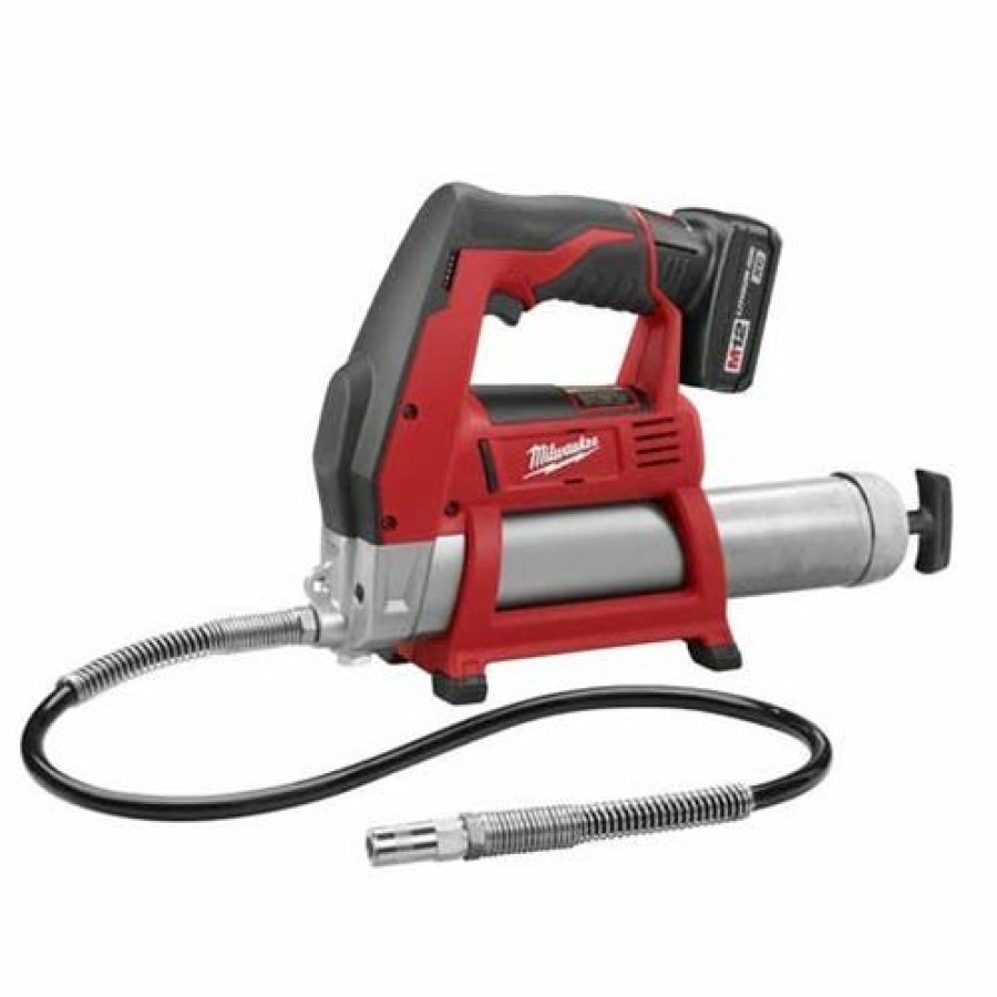 Power Tools Milwaukee Tools | Milwaukee M12 Grease Gun Kit 2446-21Xc