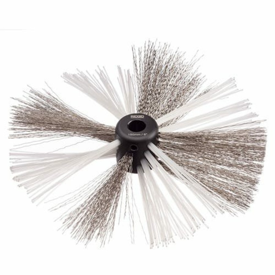 Accessories RIDGID Tools | Ridgid K9-306 6 Nylon/Steel Cleaning Brush For 3/8" Cable 68998